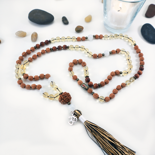 Yoga Inspired Series: Manipura / Solar Plexus Mala Necklace