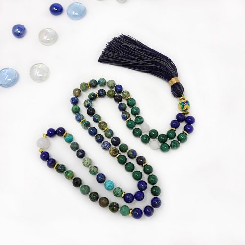 3/4 Length Knotted Mala Necklaces