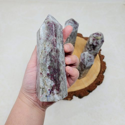 Pink Tourmaline Point / Tower (Large)