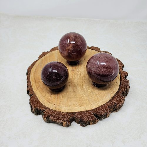 Strawberry Quartz Sphere / Globe